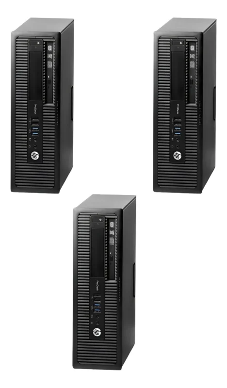 Lote X 3 Hp Prodesk 600 4ta Gen 8gb No Hd Pc Desktop Mayoreo (Reacondicionado)