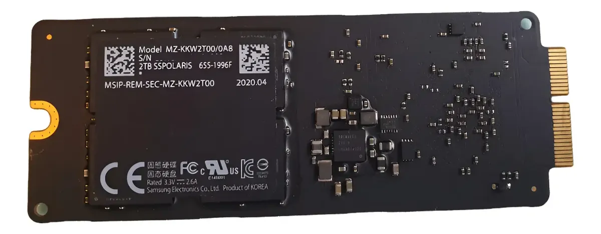 Samsung Ssd 2tb Apple Macbook Pro 2014 2015 Imac 2017 2019 (Reacondicionado)
