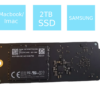 Samsung SSD 2TB M.2 PCIe para MacBook Pro 2013-2015 e iMac 2017-2019 – Reacondicionado