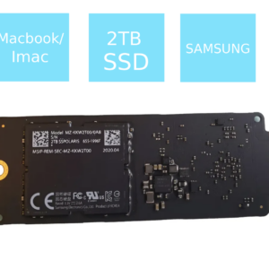 Samsung SSD 2TB M.2 PCIe para MacBook Pro 2013-2015 e iMac 2017-2019 – Reacondicionado