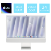 Apple Imac 2024 M4 16GB Ram 256GB Ssd Color Plateado 24 Pulgadas (Reacondicionado)