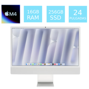 Apple Imac 2024 M4 16GB Ram 256GB Ssd Color Plateado 24 Pulgadas (Reacondicionado)