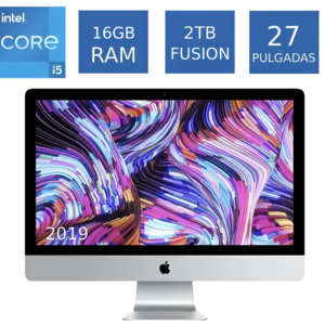 Apple Imac 2019 Intel I5 3.7 ghz 27 Pulgadas 16GB Ram 2TB FUSION SSD (Reacondicionado)