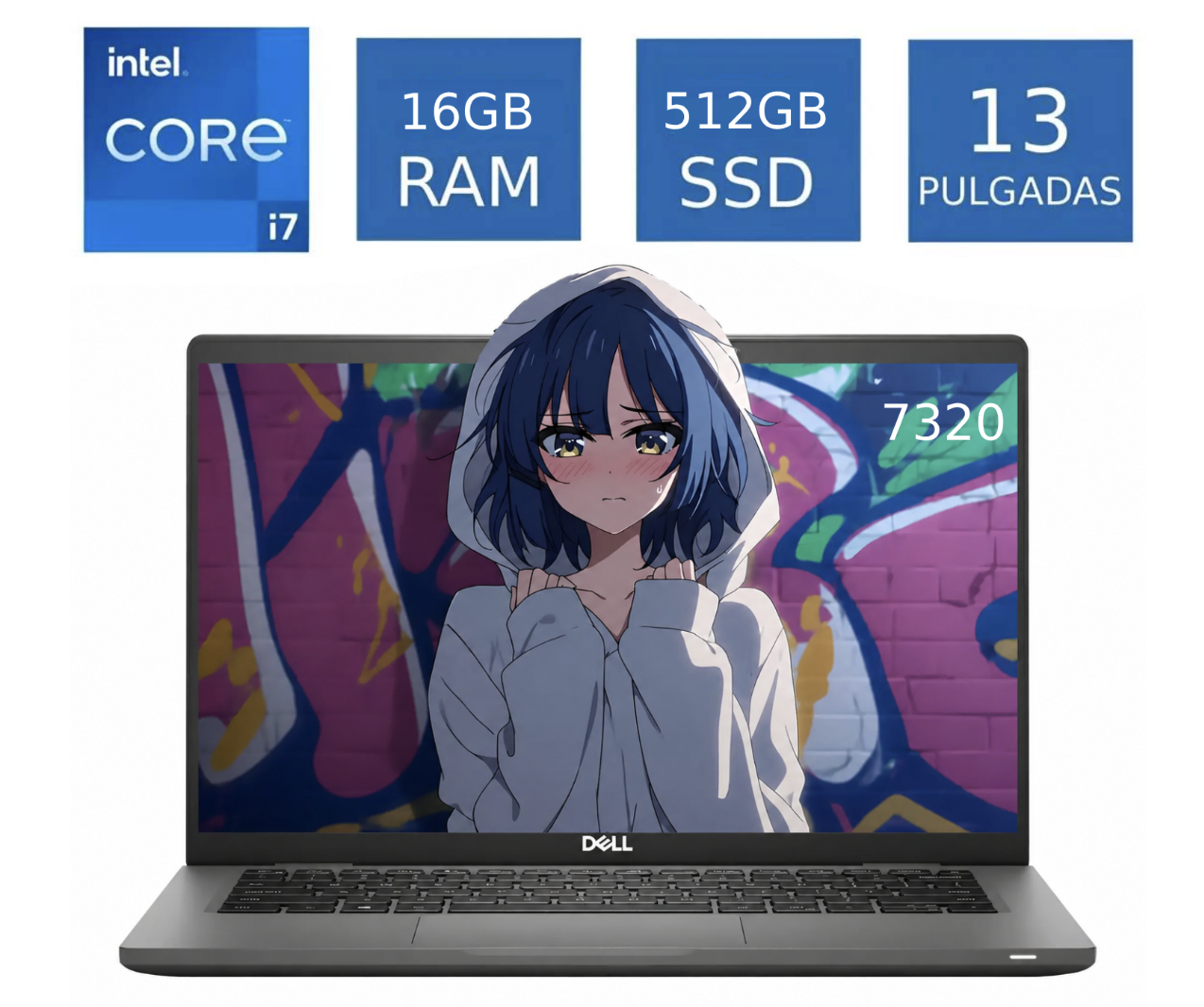 Dell Latitude 7320 Core I7 16gb Ram 512GB SSD Touch 13'' (Reacondicionado)
