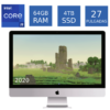 Computadora Apple Imac 2020 I9 64gb Ram 4tb Ssd Radeon 5700tx 16gb 27 Pulgadas 5k (Reacondicionado)