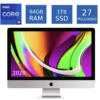 Computadora Apple Imac 2020 I9 64gb Ram 1tb Ssd Radeon 5700XT 16gb 27 Pulgadas 5k (Reacondicionado)