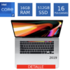 Laptop Macbook Pro 2019 Core I7 2.6ghz 16GB RAM 512GB SSD 16 Pulgadas: Mancha en Pantalla (Reacondicionado)