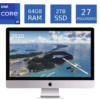 Computadora Apple Imac 2020 I9 64gb Ram 2tb Ssd Radeon 5700XT 16gb 27 Pulgadas 5k (Reacondicionado)