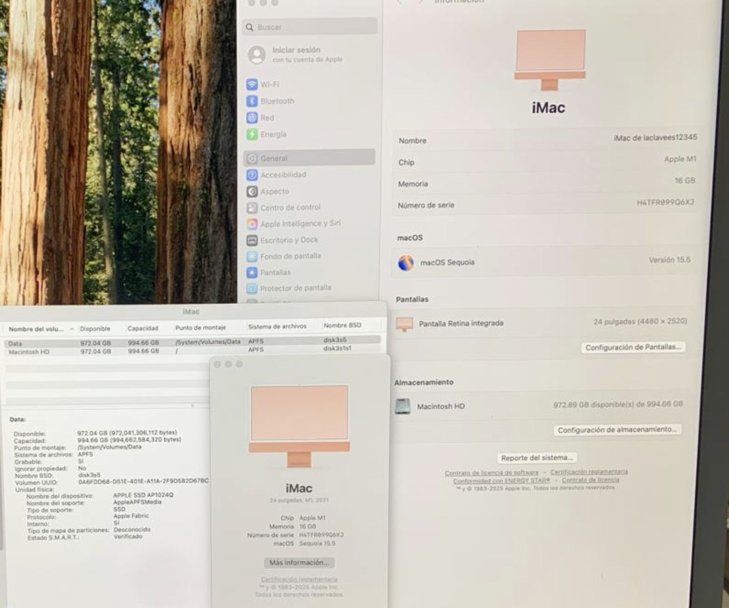 Apple iMac 2021 M1 16GB RAM 1TB SSD 24 Pulgadas Color Naranja (Reacondicionado) - Image 2