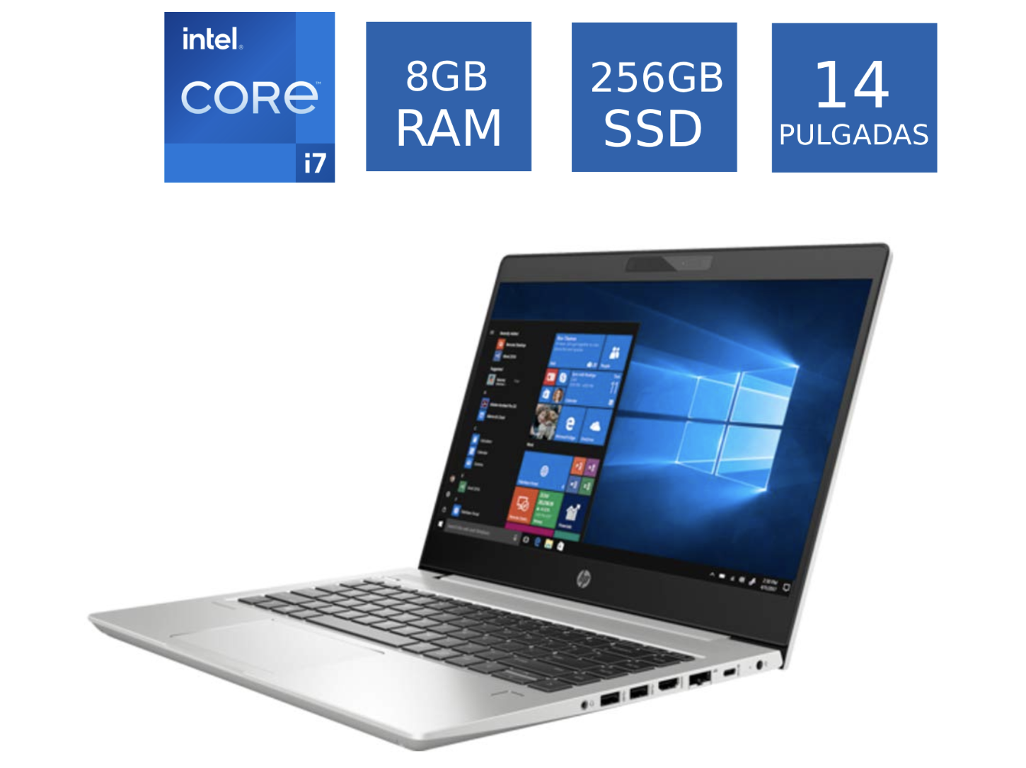 Laptop Hp Probook 440 G6 14 Core I7 8va Gen 8gb RAM 256gb SSD (Reacondicionado)
