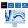 Apple iMac 2021 M1 16GB RAM 512GB SSD 24 Pulgadas Color Azul (Reacondicionado)