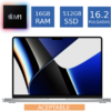 Apple MacBook Pro 16” 2021 M1 Pro 16GB RAM 512GB SSD 16-Core GPU A2485 ACEPTABLE (Reacondicionado)