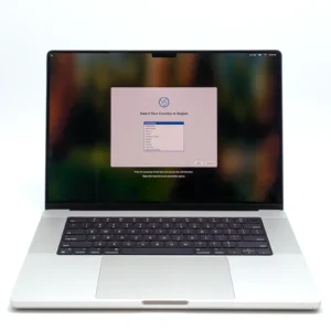 Alternative view of Apple MacBook Pro 16” 2021 M1 Max 32GB RAM 1TB SSD 32-Core GPU A2485 ACEPTABLE (Reacondicionado)